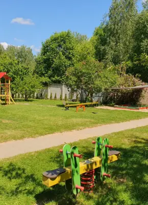 Darželio "Pupų pėdelis" kiemas